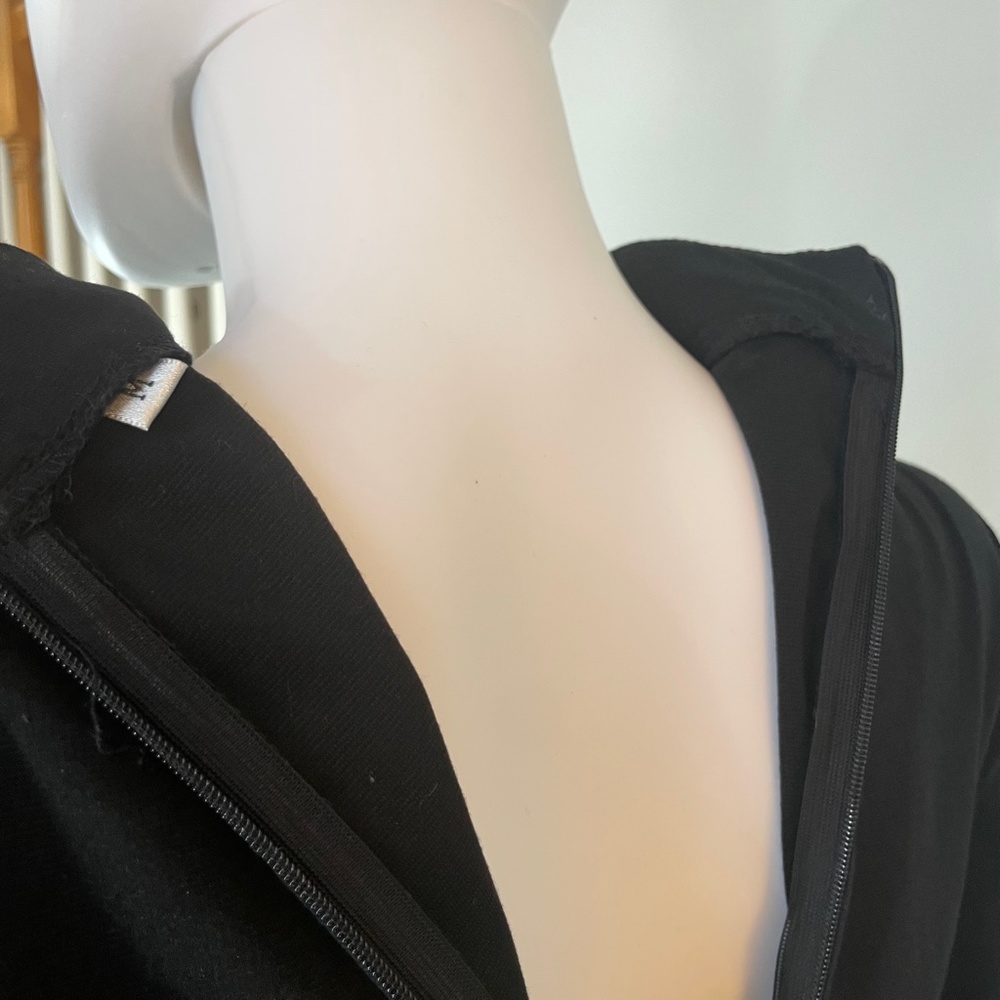 Black Collar Bow Pinup Pencil Dress - Picture 2 of 7